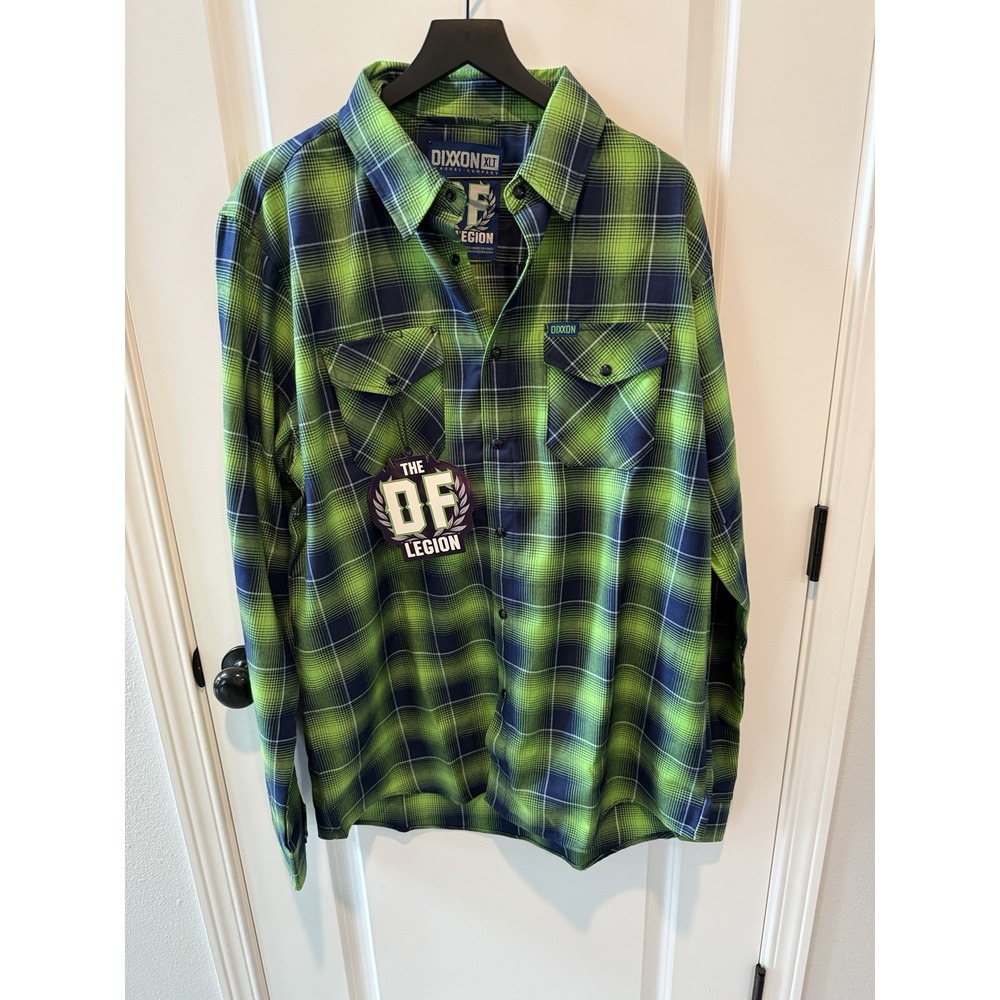 DIXXON Flannel Co. Lg "The Legion" Seattle Seahawks XL Tall
